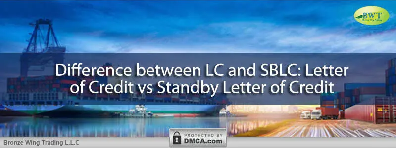 Difference between LC and SBLC